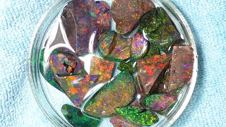 Unbelievable Discovery The Finest of all Opals  Gem Matrix  Andamooka Matrix Opal [upl. by Wahkuna317]