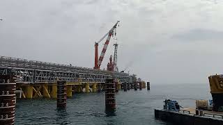 SAIPEM CONSTELLATION at GTA HUB Project Senegal West Africa07042022 [upl. by Arobed]