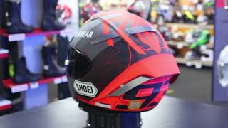 Shoei XSpirit 3 Marc Marquez MM93 Black Concept Helmet [upl. by Cherian]