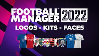 INSTALA LOGOS  CARAS  KITS  Football Manager 2022 Español [upl. by Nies]