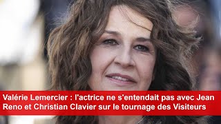 Valérie Lemercier  lactrice ne sentendait pas avec Jean Reno et Christian Clavier [upl. by Lahcsap]