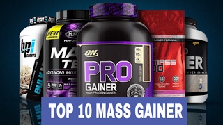 Top 10 Mass Gainers – Best Weight Gainer [upl. by Noskcire]