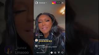 Chryseis From Gassed Up Lighties Does A Warming Prayer For Her Sister Harlee Angel On IG Live [upl. by Attemaj163]