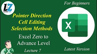 7 Change Pointer Direction  Edit Cell and Selection Methods  MS Excel excel education teacher [upl. by Asaert]