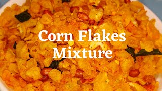 Corn Flakes Mixture  Corn Flakes Chivda  How to make quick Corn Flakes Mixture  Quick Snack [upl. by Holli]