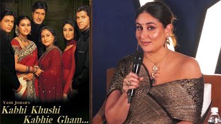 Kareena Kapoor Khan Reaction On Kabhi Khushi Kabhie Gham Movie [upl. by Celinda]