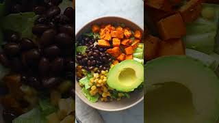 Spicy Southwest Salad with Avocado Dressing [upl. by Pimbley378]