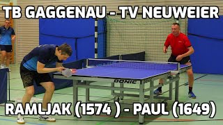 TB Gaggenau  TV Neuweier Ramljak 1565  Paul 1617 [upl. by Akinihs]