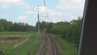 Cabview EN81008 BielskoBiała Główna  Kalwaria Zebrzydowska Lanckorona  sound  19052016 [upl. by Aimahc]