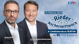 Rieder Aschermittwoch 2024 mit Herbert Kickl amp Manfred Haimbuchner [upl. by Kordula70]