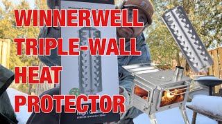 WINNERWELL TRIPLEWALL Heat Protector Chimney  Small Nomad Stove Update 🔥 [upl. by Maurice]