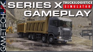 Truck and Logistics Simulator  Xbox Series X [upl. by Garlan]