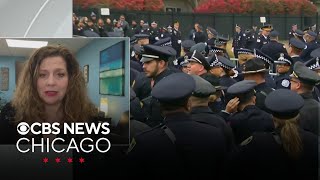 Responding to trauma amid death of CPD officer [upl. by Anilys]