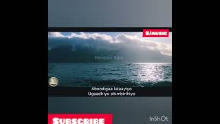 clahi xalwayste adimada kusoi bood gacmaha ubax kusoo qaad lyrics music🥍💯 [upl. by Elinnet354]