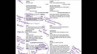 Othello Annotation Act 2 Scene 1 Part 1 of 3 [upl. by Arras65]