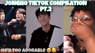 JONGHO TIKTOK COMPILATION 🥹Reaction now this is more like it [upl. by Kolk324]