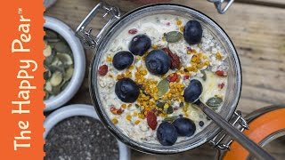 How to make Bircher Muesli  SUPERFOOD Healthy Breakfast Recipe [upl. by Lessard]