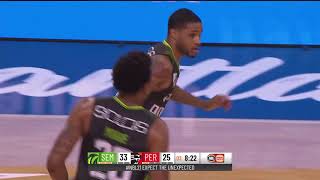 Keifer Sykes with 24 Points vs Perth Wildcats [upl. by Hsotnas543]