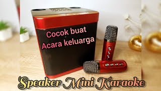 Mini Speaker Karaoke Mixio YS 203 Review  VS Eggel Elite XL [upl. by Shippee]