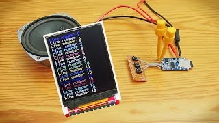 18quot ST7735 Display and DIY MP3player  Modules from ICStationcom [upl. by Diraf784]