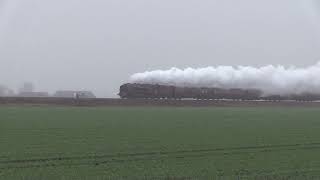 6233 Duchess of Sutherland DBLM Steam [upl. by Ahsinrac]