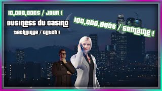 GTA ONLINE  LE BUSINESS DU CASINO  100000000 PAR SEMAINE  10000000 PAR JOUR LMBGTAV [upl. by Ynavoeg]