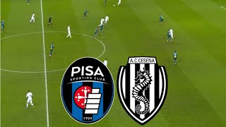 AC Pisa 01 AC Cesena Highlights  COPPA ITALIA 2024 [upl. by Mariele533]