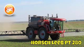 Spraying 2024  Horsch Leeb PT 280 self propelled sprayer [upl. by Nnayrrehs269]