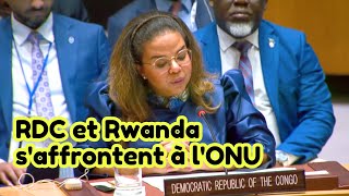 ONU La RDC et le Rwanda saffrontent le Conseil de sécurité condamne le soutien au M23 [upl. by Yenots]