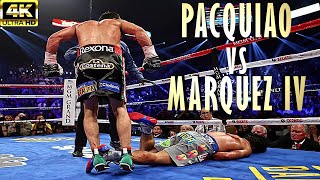 Manny Pacquiao vs Juan Manuel Marquez IV  BRUTAL KNOCKOUT  Highlights Boxing Fight  4K Ultra HD [upl. by Bonaparte266]