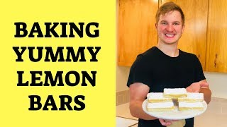 Baking Lemon Bars video [upl. by Whitten]