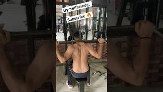 Effective back building exercises for beginnersshortsfitness tranding gym viralmotivation [upl. by Eehtomit801]