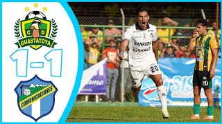 Guastatoya vs Comunicaciones 11 GOLES y RESUMEN  Apertura Final IDA [upl. by Ysiad]