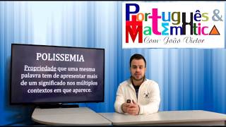 Polissemia  Homônimos Parônimos Sinônimos e Antônimos [upl. by Goda]