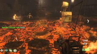 Black Ops 2 Zombies  Town  Full Game  4 Players [upl. by Anaahs189]