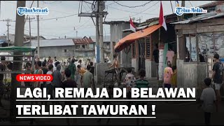 Tawuran Kembali Pecah di Belawan 2 Kelompok Pemuda Saling Serang Menggunakan Batu dan Sajam [upl. by Golub601]