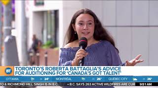 Top Audition Tips from Roberta Battaglia on Breakfast Television [upl. by Eniawd]