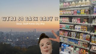 in Seoul  Korea Vlog Day One Jongmyo Shrine Sunset at Namsan amp Convenience Stores [upl. by Arvin]