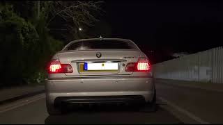 BMW 330ci E46 Cat back Loud Exhaust sound [upl. by Leary511]