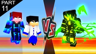 SEASON 6 PART 11 STRONG WORLD  HEEKO AND ZEERO  MONSTER SCHOOL HEROBRINE BROTHERS [upl. by Alleunam]