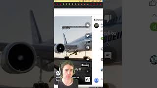 getting sucked into jet engine 3d animation wow cringe boeing plane jet lol ai aiart [upl. by Ebenezer]