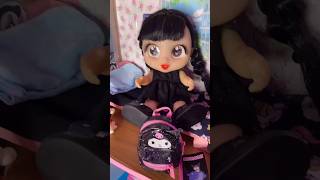 Arrumando material escolar da bravezinha e bebê enid 😍 boneca doll escola [upl. by Aynav524]