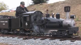 15quot gauge live steam Shay at Hillcrest amp Wahtoke Railroad [upl. by Ynoble668]