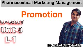 PROMOTION METHODS OF PROMOTION PHARMACEUTICAL MARKETING MANAGEMENT [upl. by Leschen]