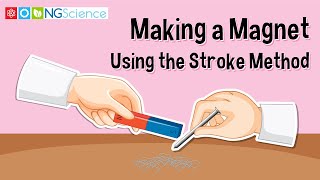 Making a Magnet Using the Stroke Method [upl. by Farhsa339]