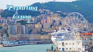 MSC Cruises Western Mediterranean Part 2 Departing Genoa [upl. by Nashoma221]