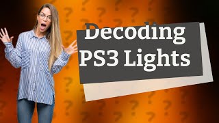 What do 4 flashing lights on a PS3 controller mean [upl. by Anaele]