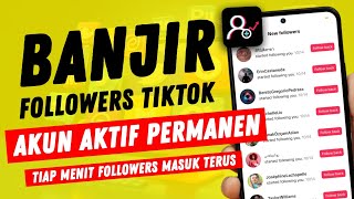 Banjir Followers😍Cara Menambah Followers TikTok Gratis Terbaru 2024 [upl. by Acinnor]