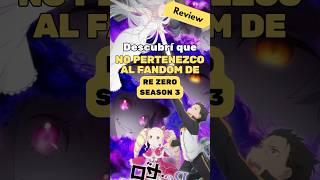 Re Zero 3 Capítulo 1  Review rezero anime manga geekzone [upl. by Kcirdnekal445]