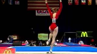 Svetlana Boginskaya  Balance Beam  1996 McDonalds American Cup [upl. by Stochmal]